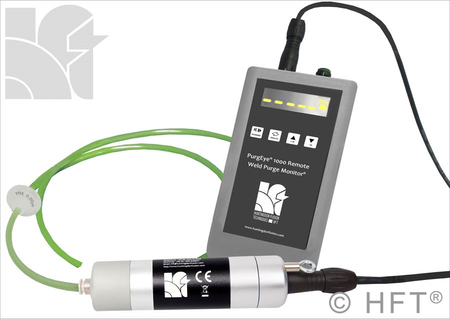 Argweld PurgEye 1000 Remote Weld Purge Monitor Oxygen Analyzer Welding Gas Analyser
